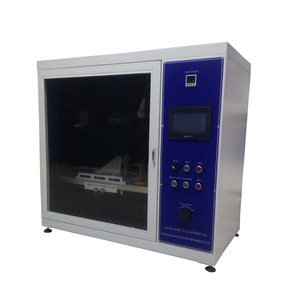 Glow wire test apparatus